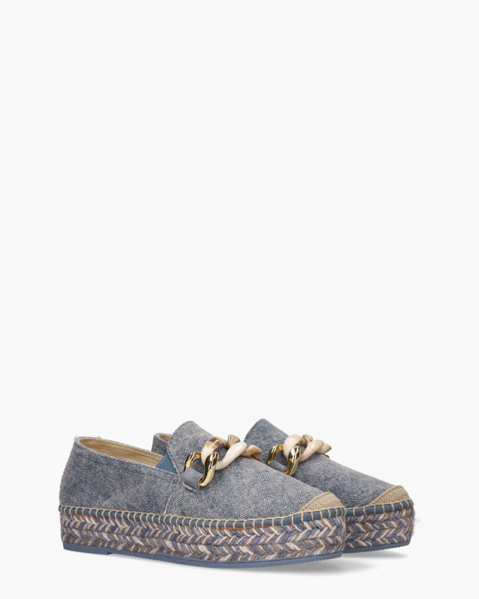 Viguera 2041 Jeansblauw Damesloafers