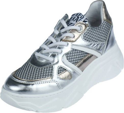 Red-Rag 13386-859 meisjes veterschoenen metallic