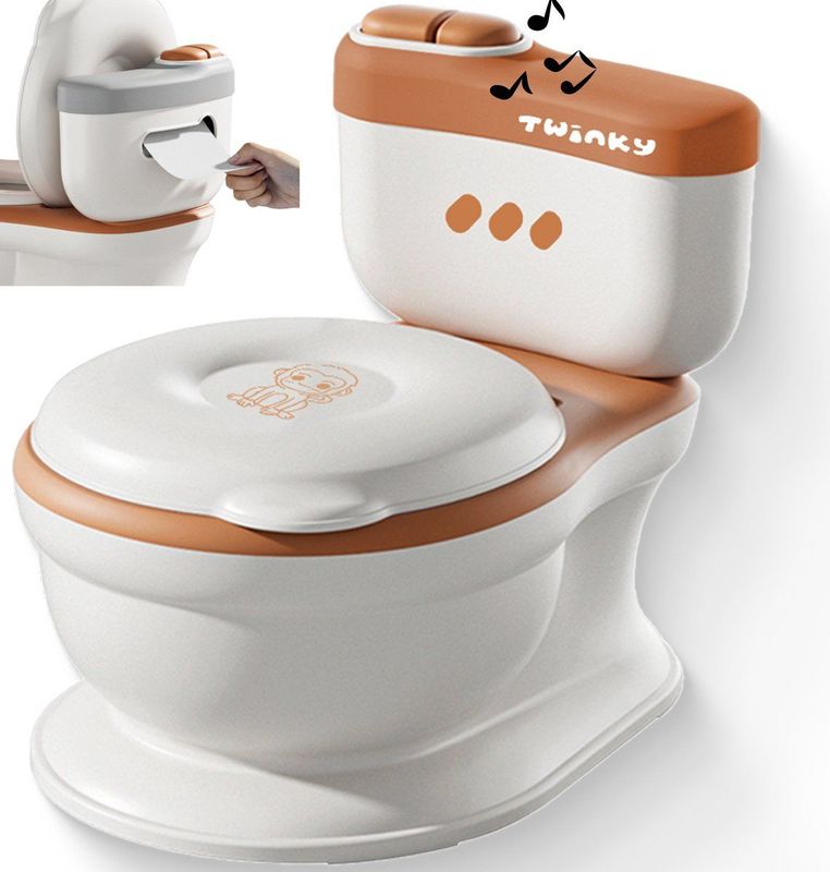Twinky - Baby Potty - Compact - Inclusief Flush-geluid