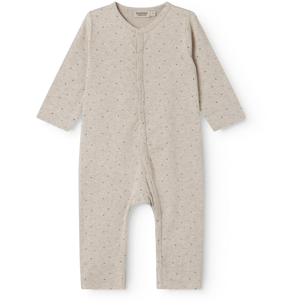 Køb MarMar Modal Smooth Print Beige Mel Dot Ruka Heldragt