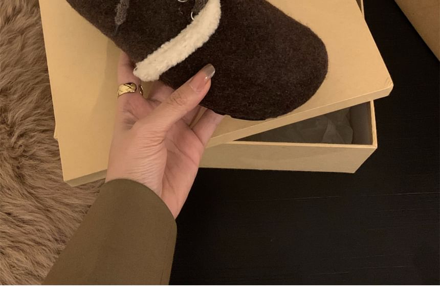 Queenie's Home - Veterschoenen met fleece rand