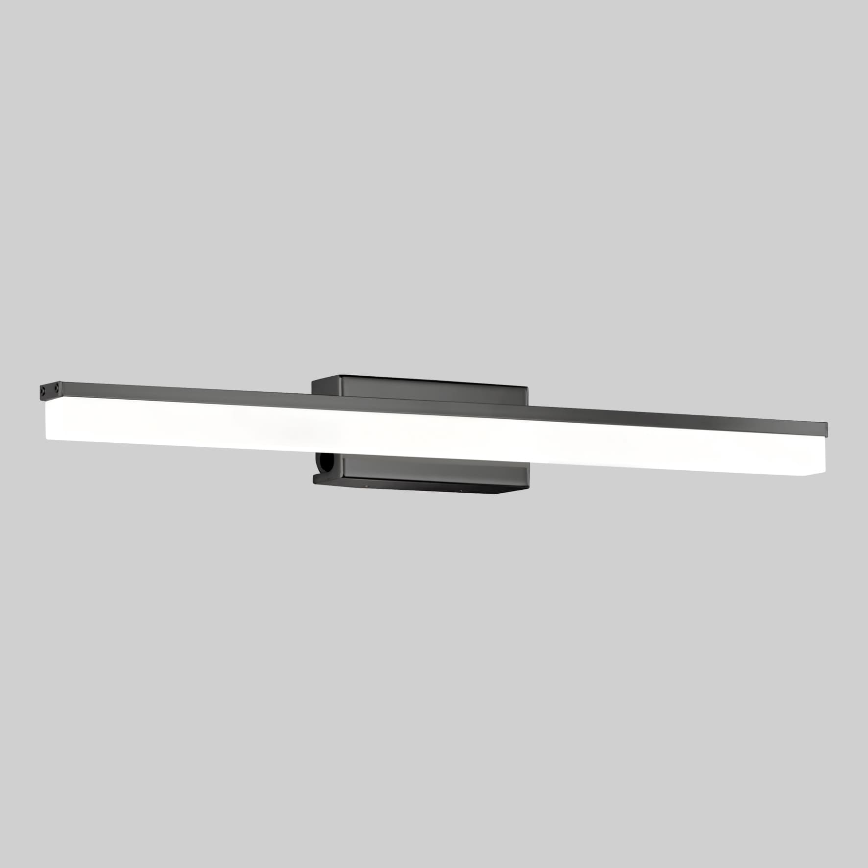 SCHÖNER WOHNEN-Kollektion LED Spiegelleuchte WIDE 60 cm schwarz