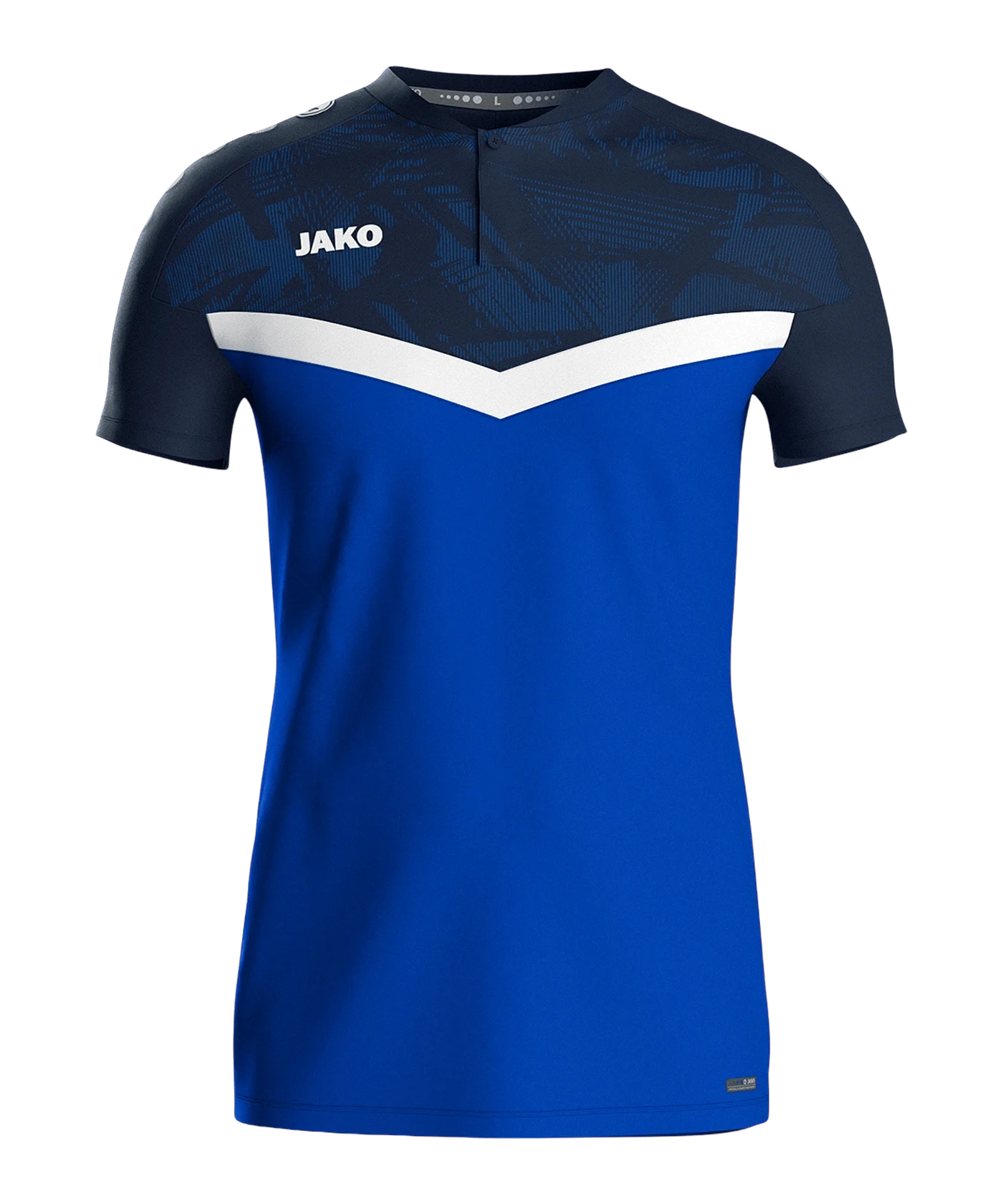 JAKO Iconic poloshirt blue F403