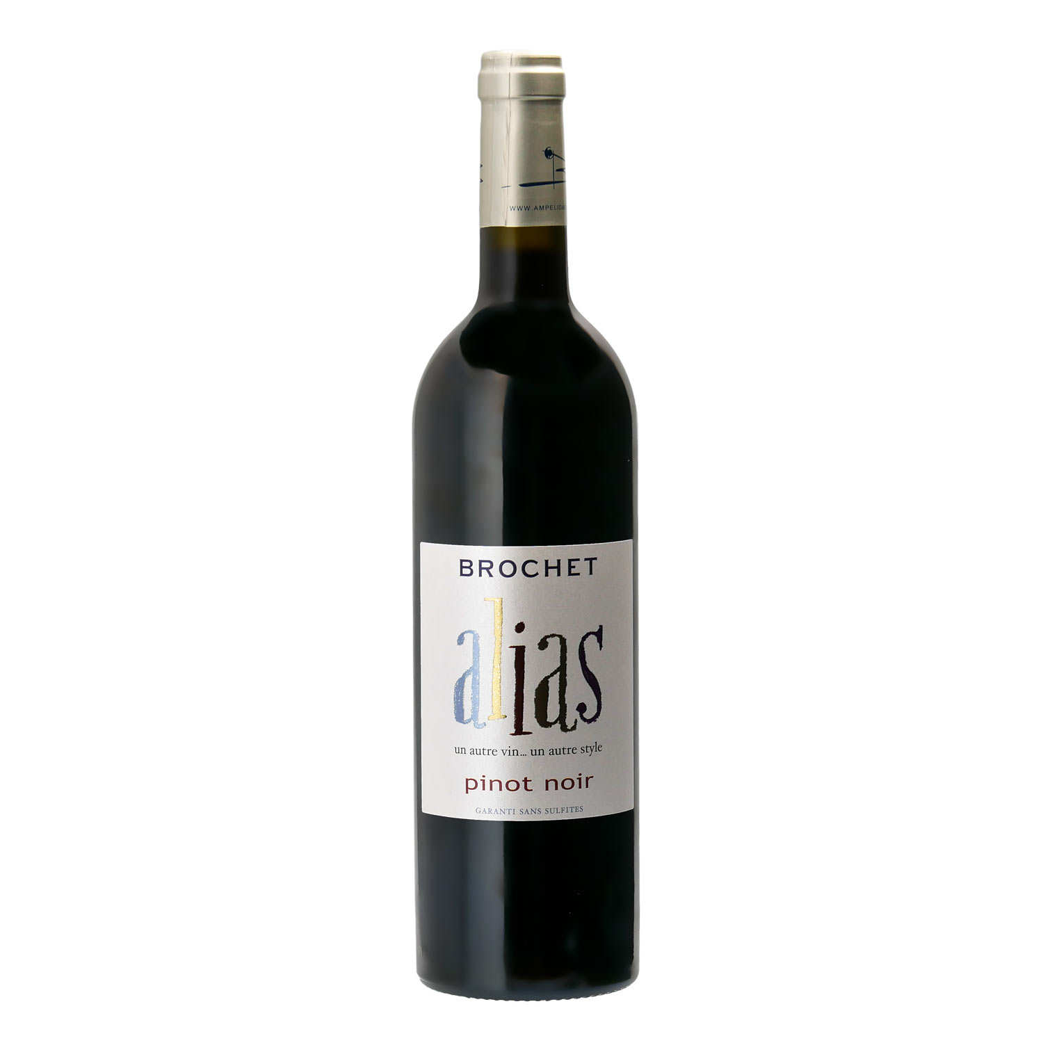 Alias Pinot Noir - vin rouge bio sans sulfite ajouté
