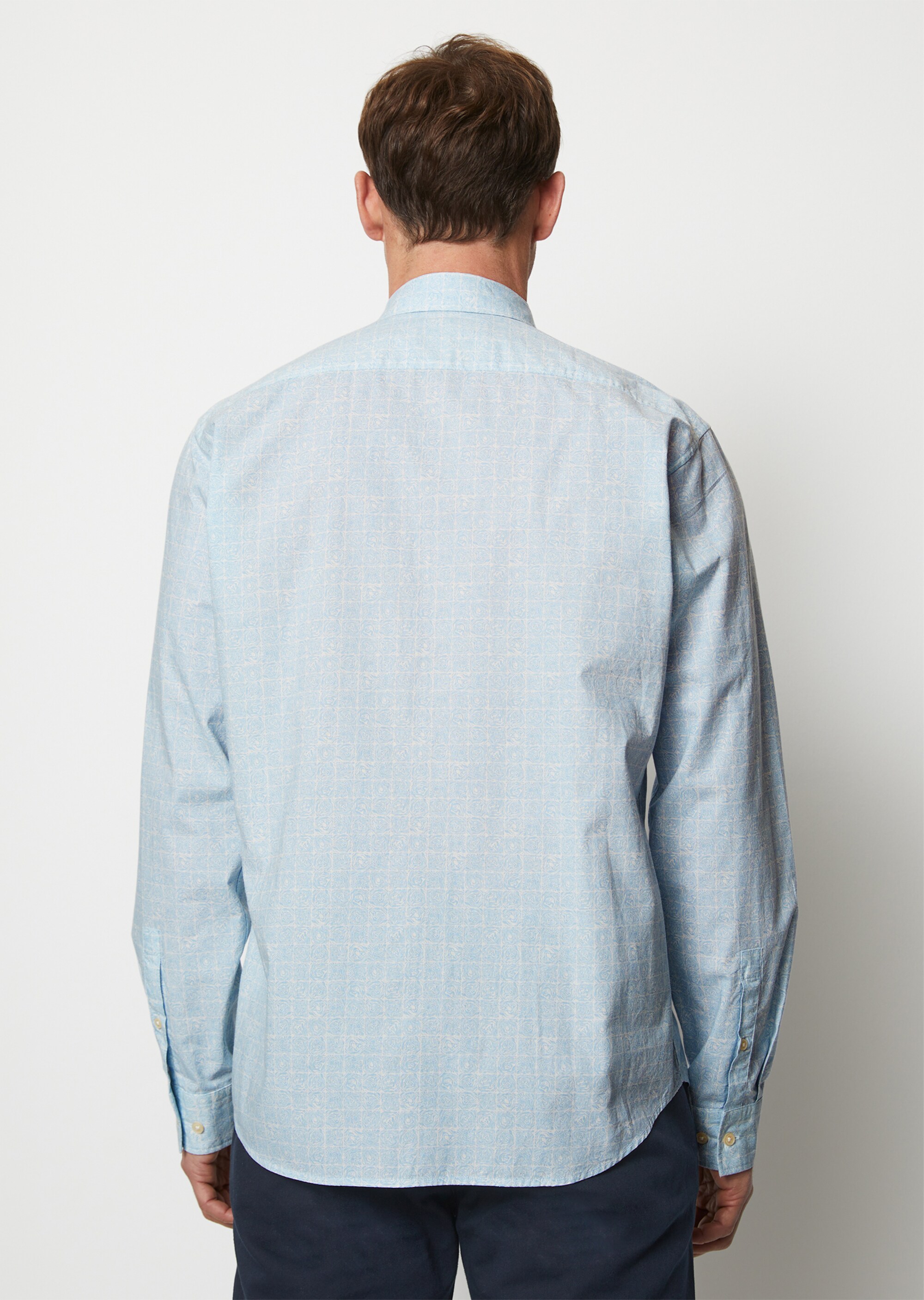 Hemd regular mit Allover-Print