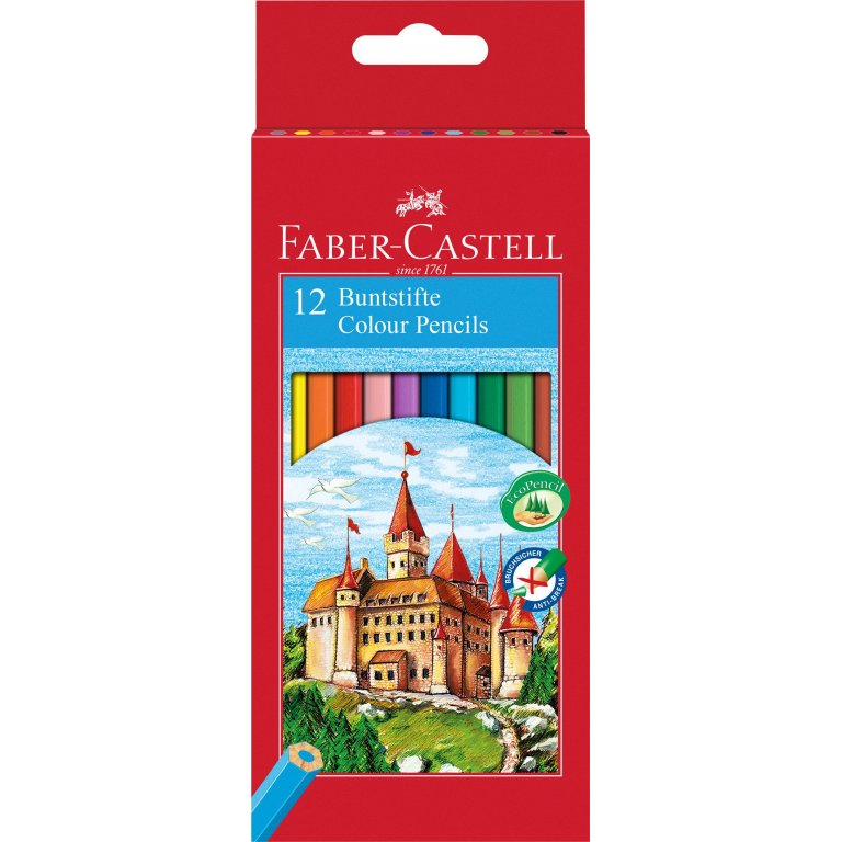 Faber-Castell Farbstift Castle, 12er-Set