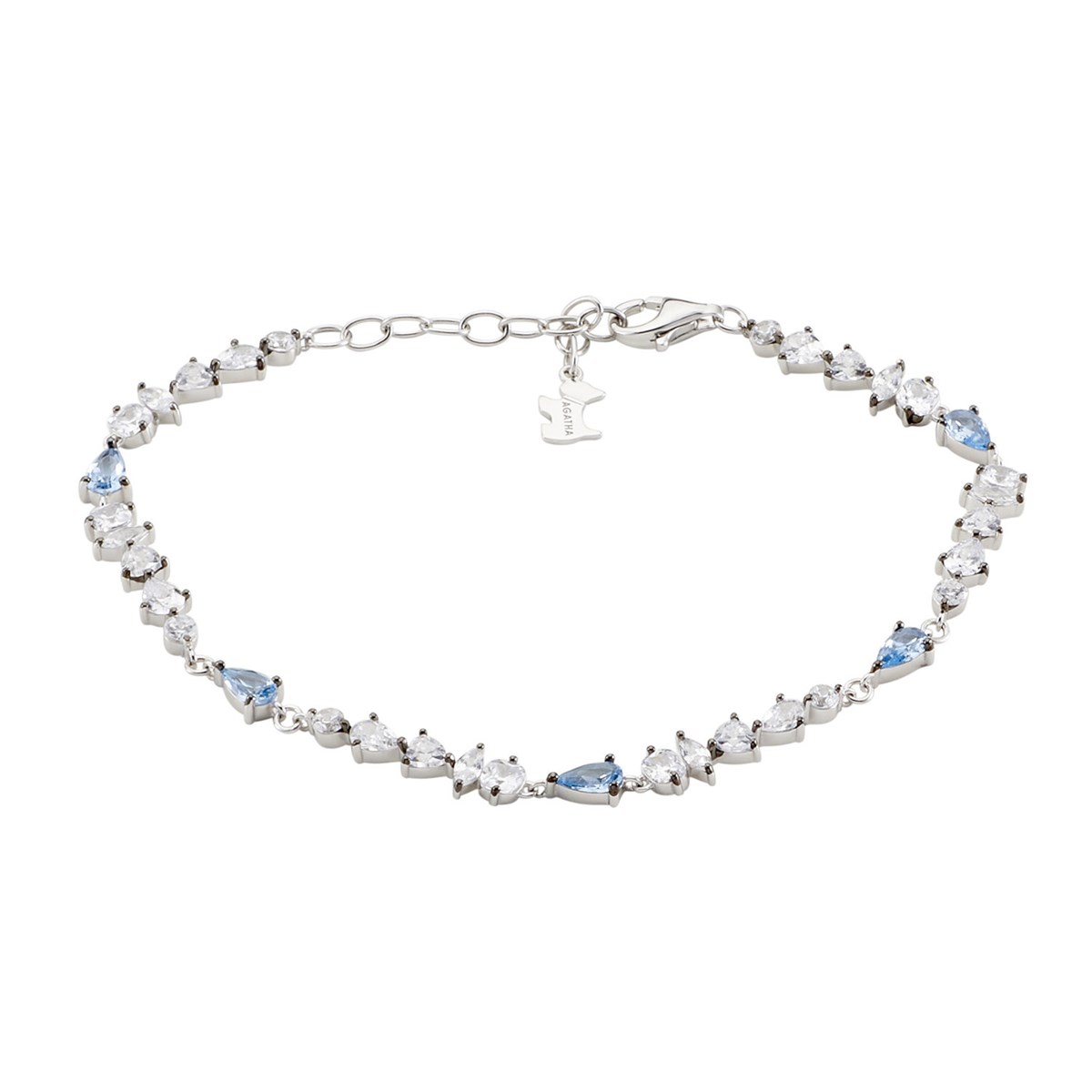Bracelet souple Agatha Jackie argent