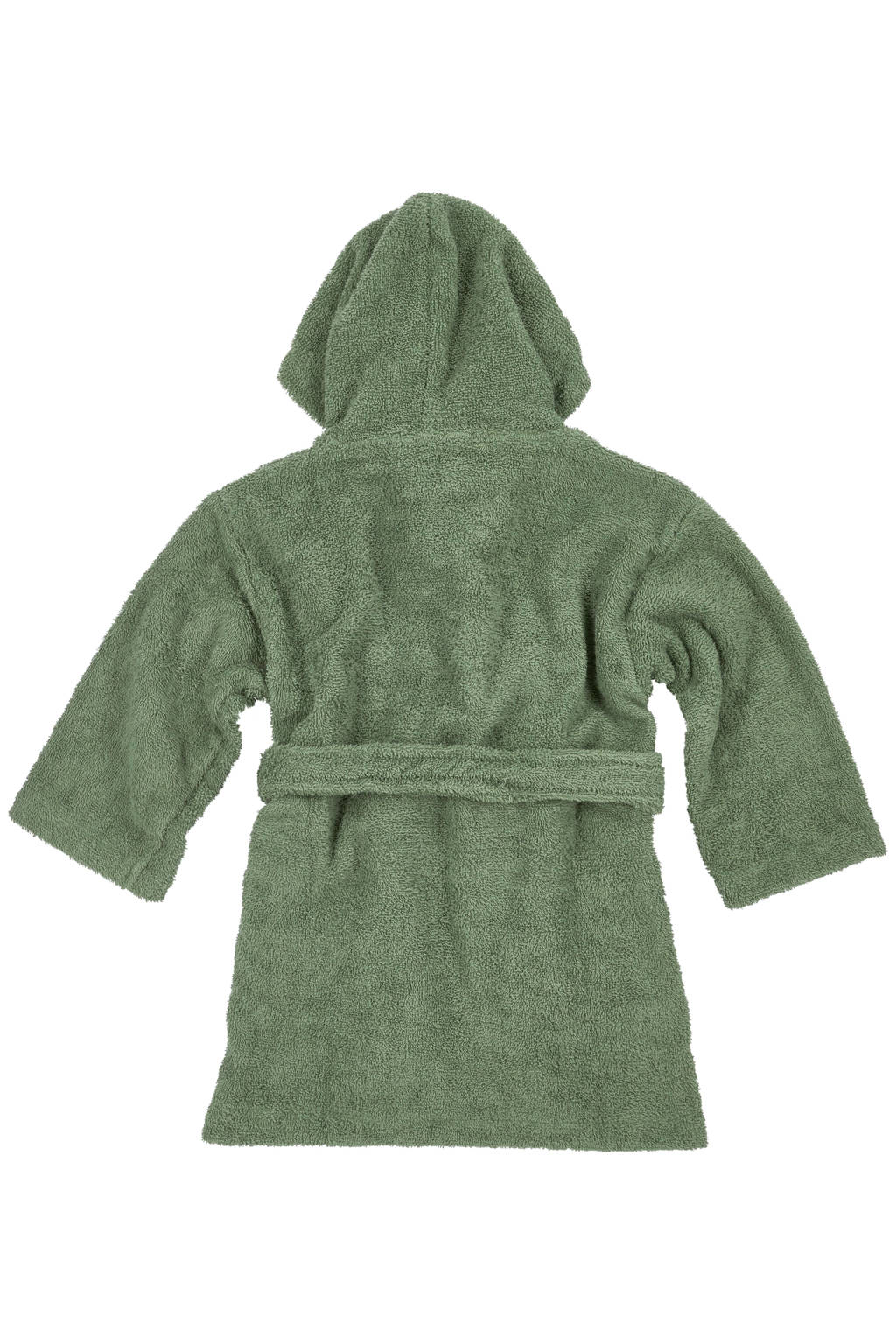 Meyco basic badstof badjas forest green