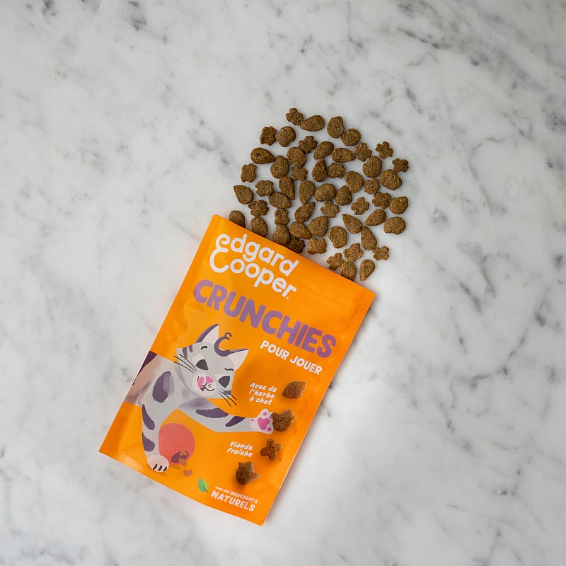 Edgard & Cooper Crunchies Kattensnacks 50 gram | Kip | 15459.1