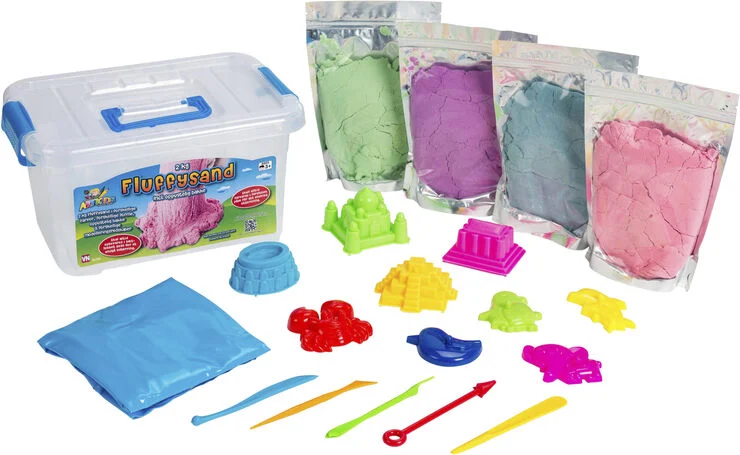 Fluffy Sand ARTK FLUFFY STORSPAND SÆT Multi