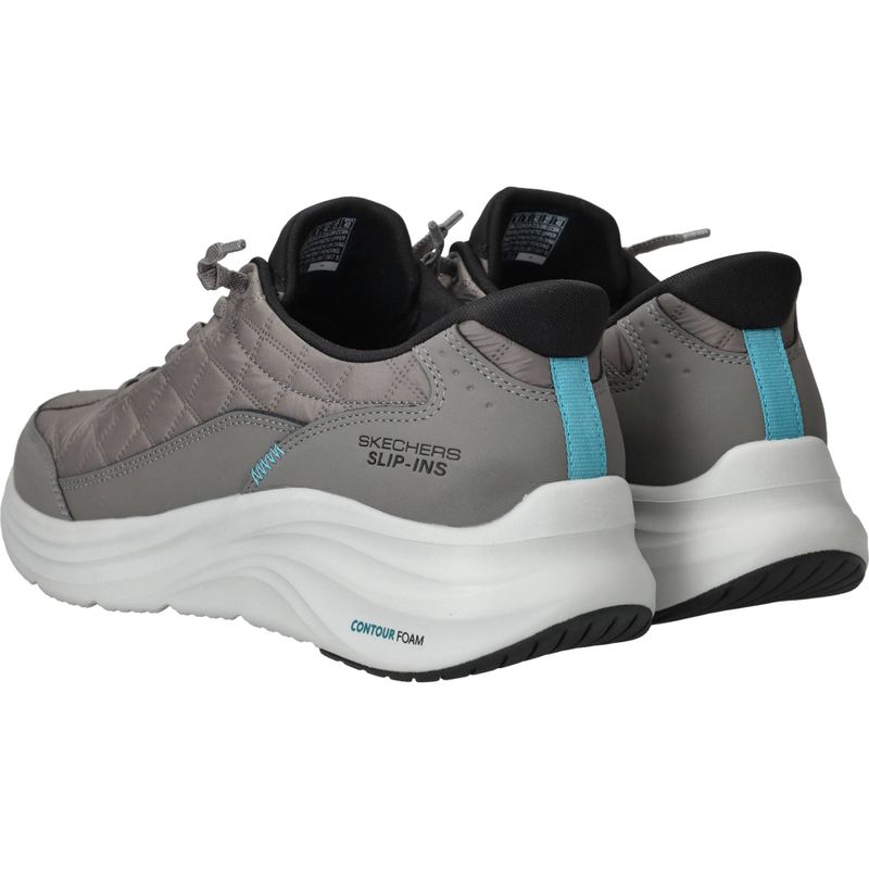 Skechers Slip-Ins Contour Foam Sneakers Grijs Heren