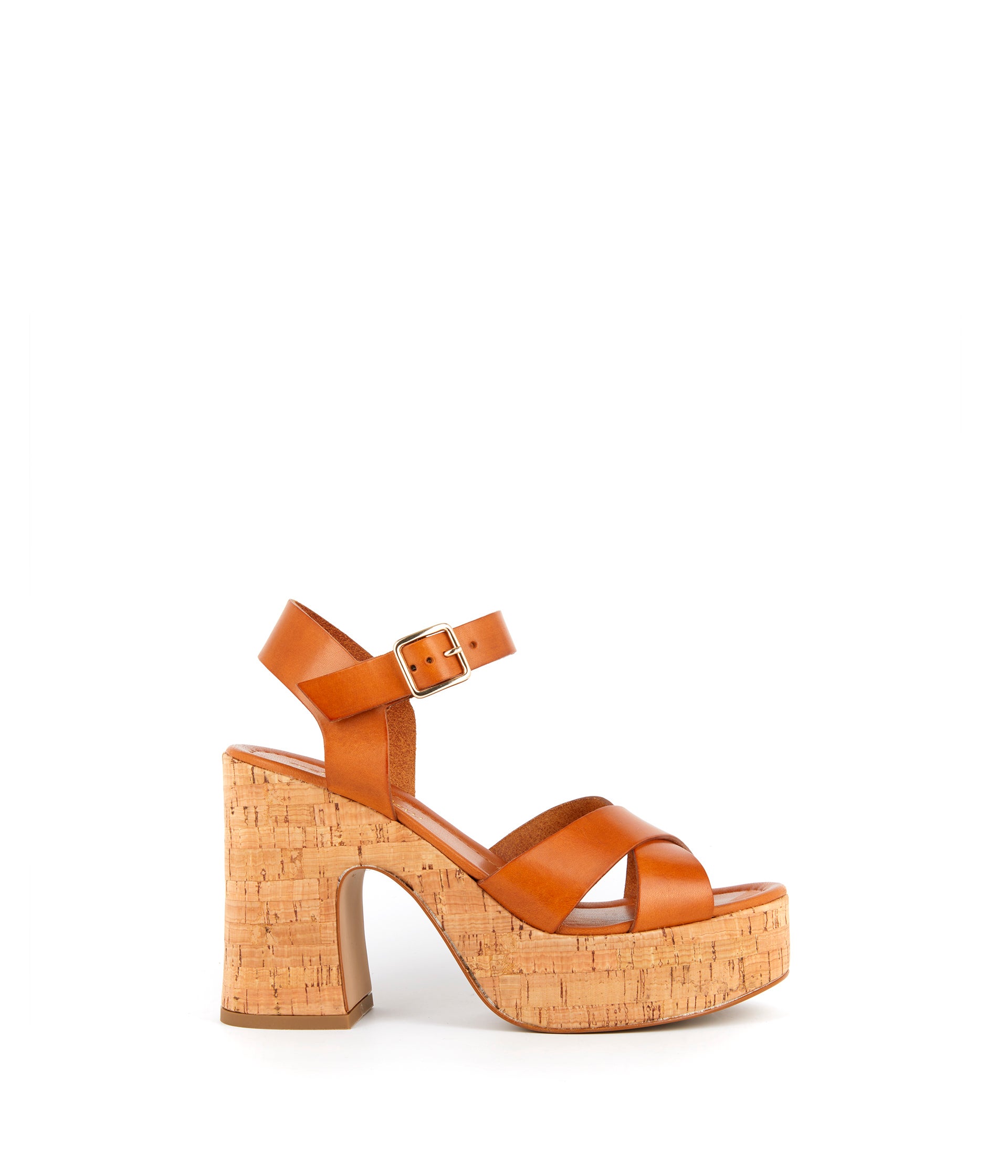 Sandales camel Sienna