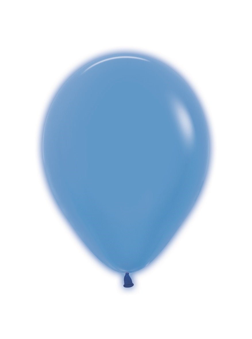 Blauwe Ballonnen Neon 23cm 50st