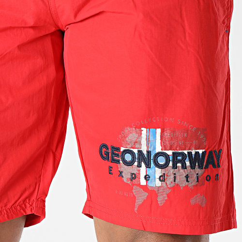 Short De Bain Rouge