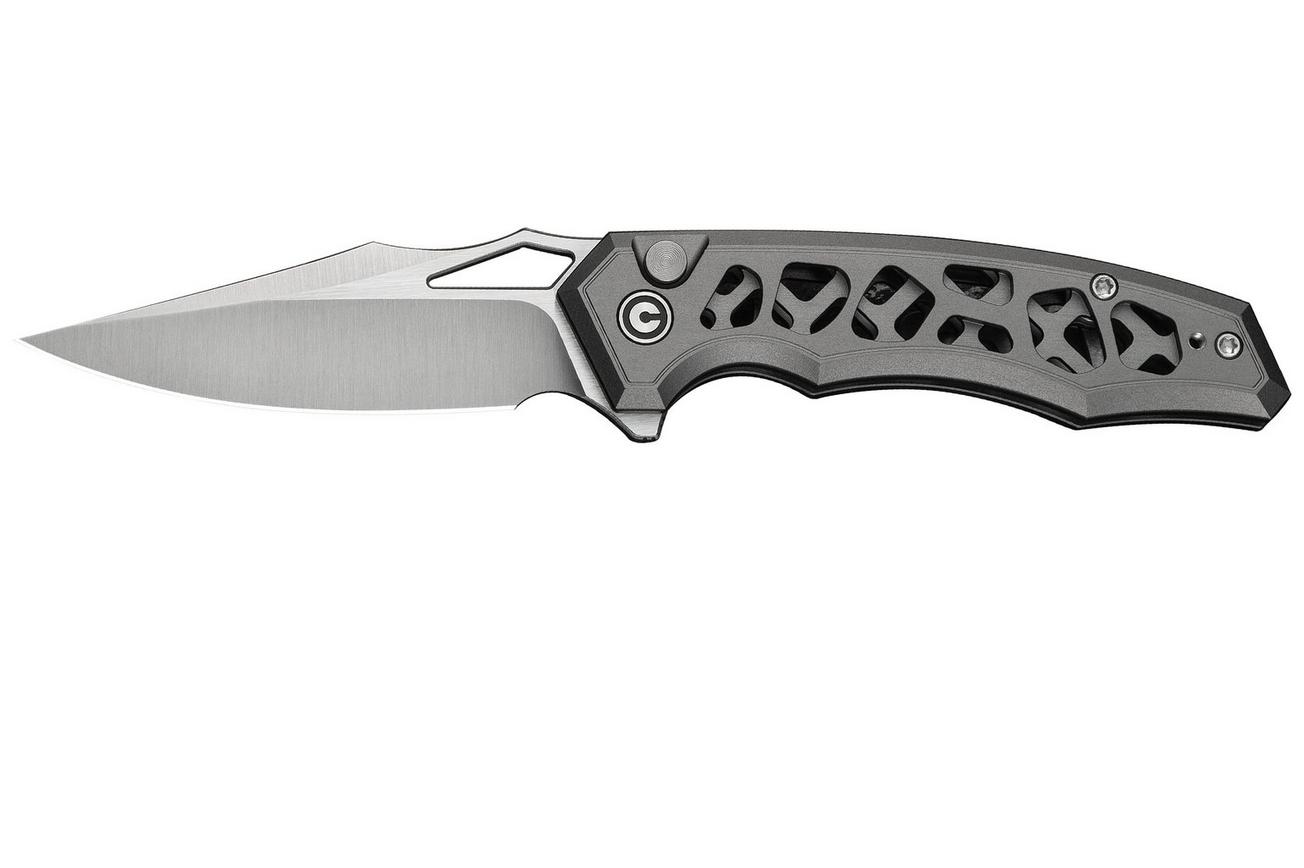 Civivi Anaaki C24039-2 Satin Gray Aluminum, zakmes