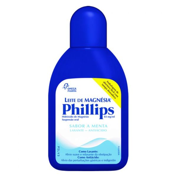 Omega Pharma Phillips Leite de Magnésia 200ml