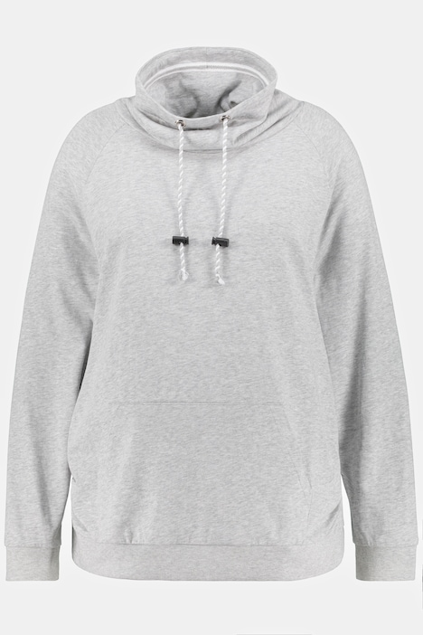 Bellieva-Sweatshirt, elastische Seitennähte, Langarm