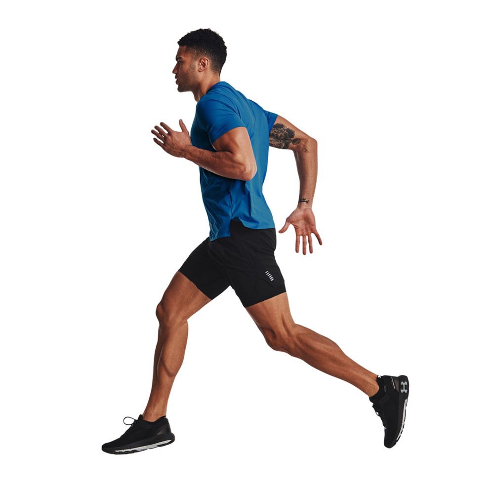 Under Armour ISO-CHILL LASER - Tee-shirt Homme bleu