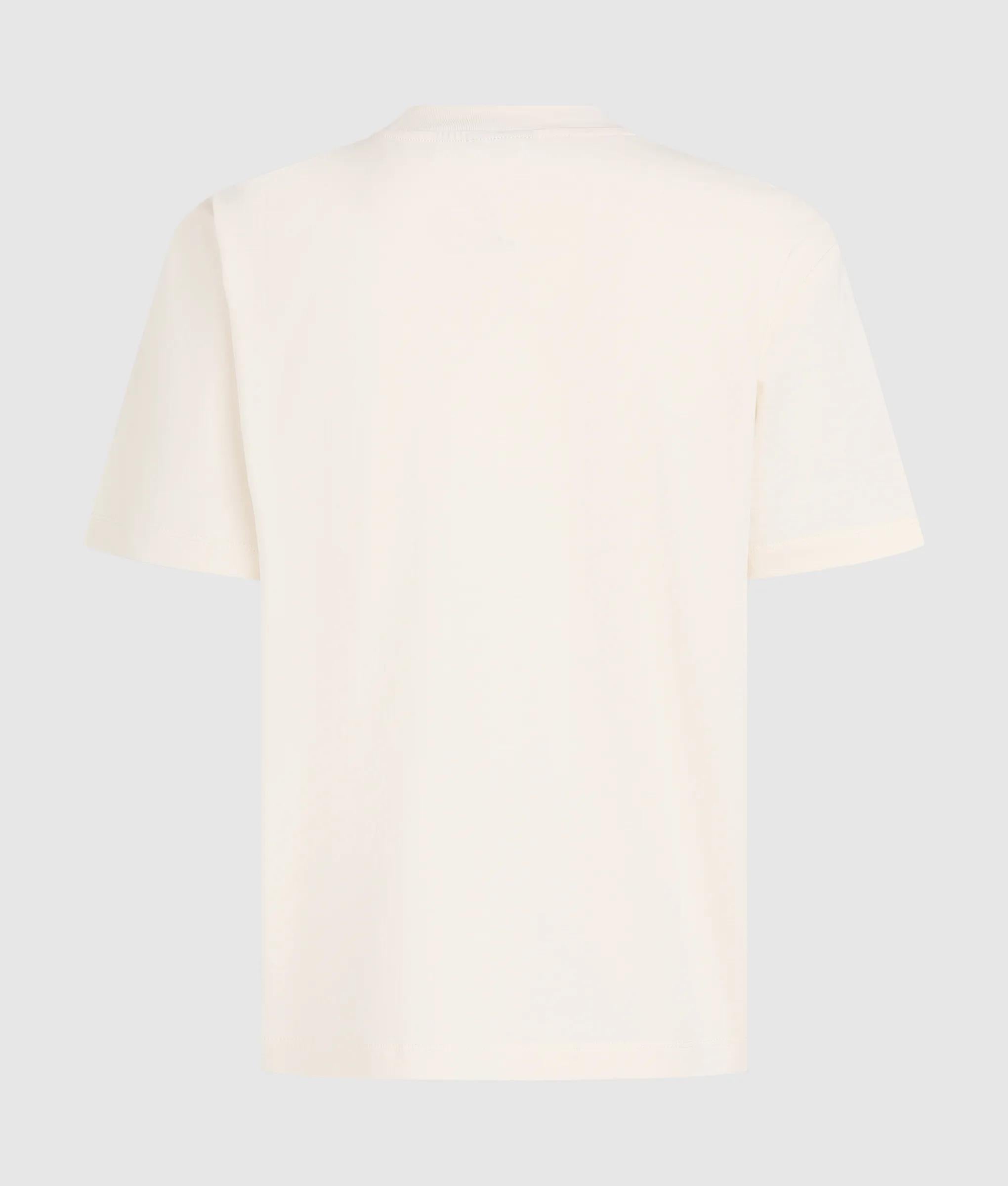 Karl quote T-shirt met een normale pasvorm