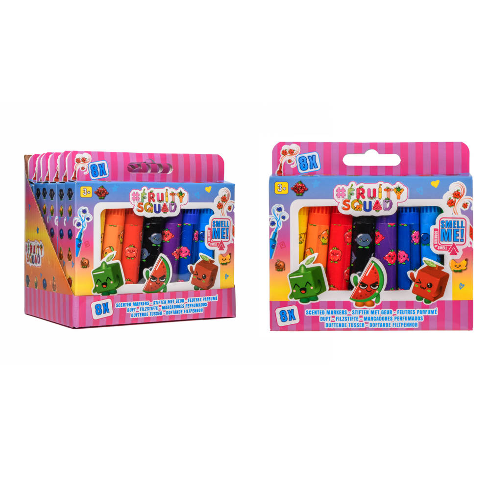 Fruity Squad stiften met geur set van 8