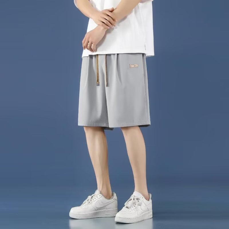 Acritus - Effen shorts met trekkoord