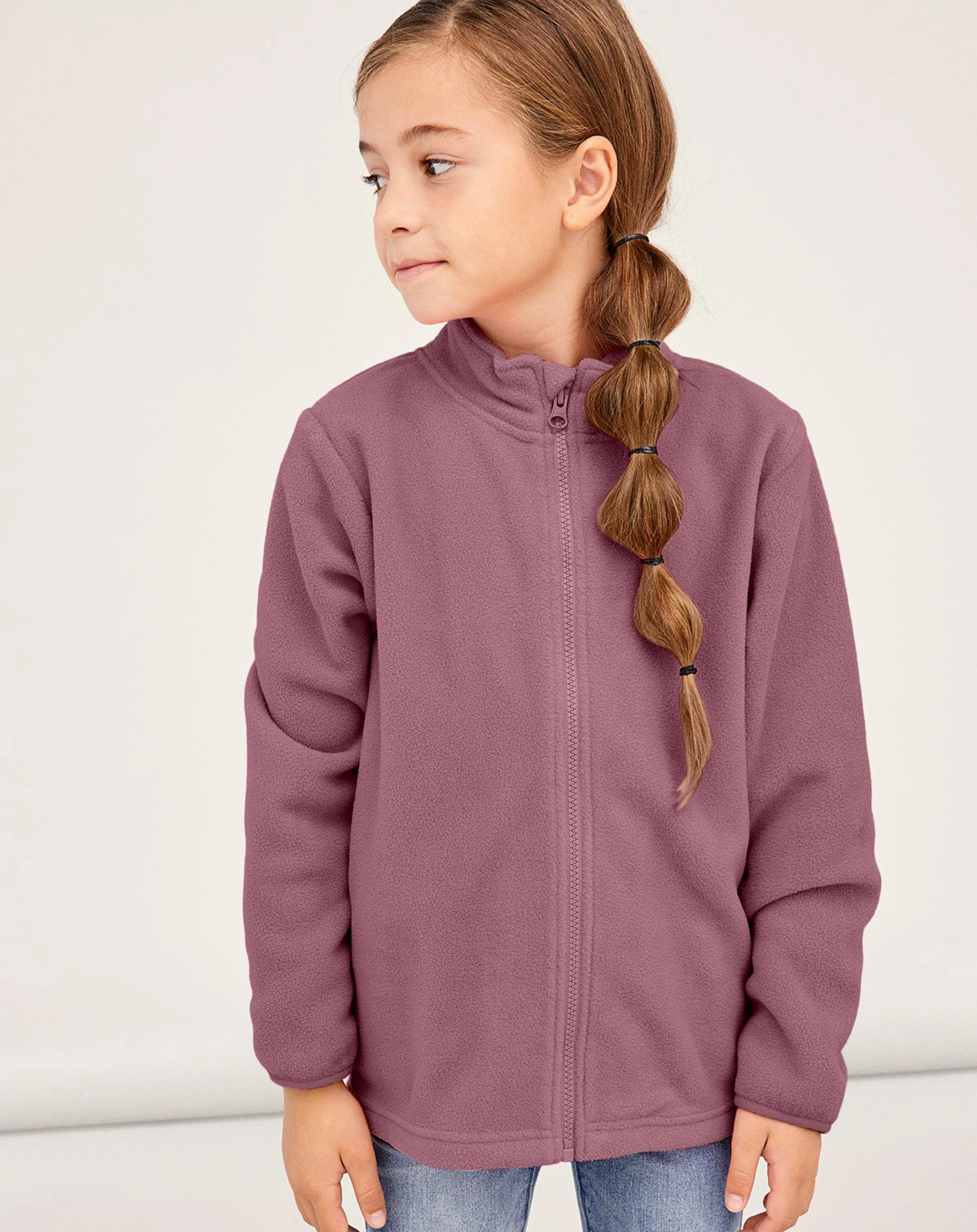 Fleecejacke NKNSPEKTRA in wistful mauve