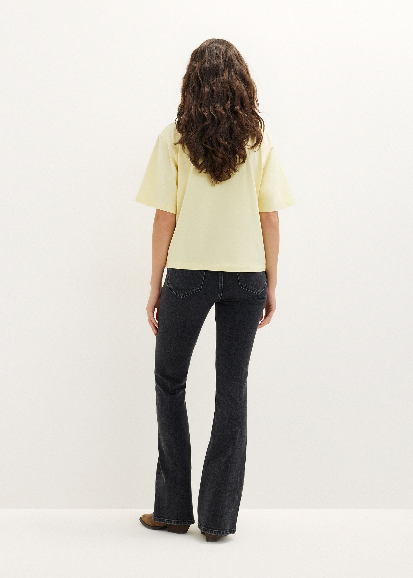 T-shirt met borduursel