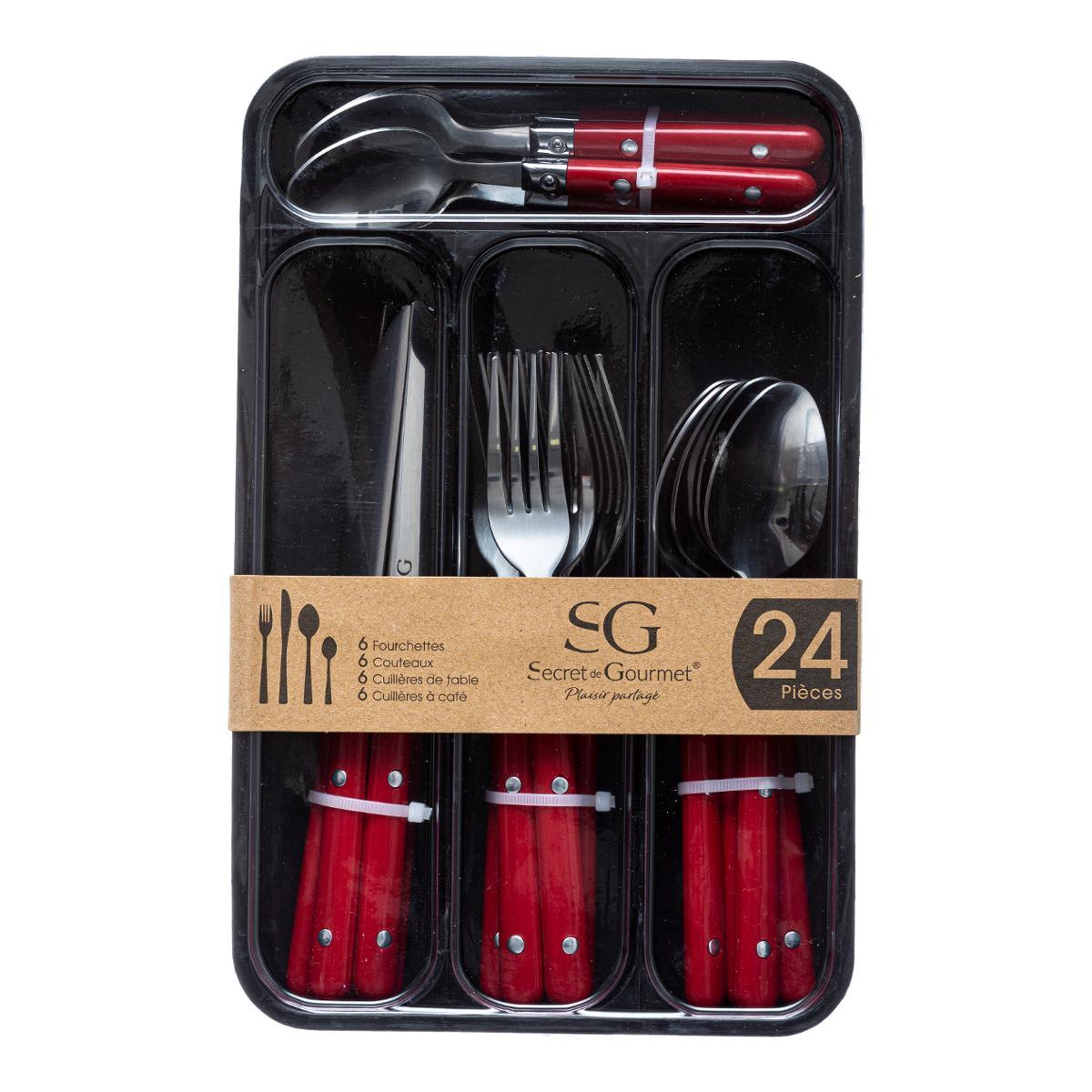 MENAGERE 24 PIECES BISTROT