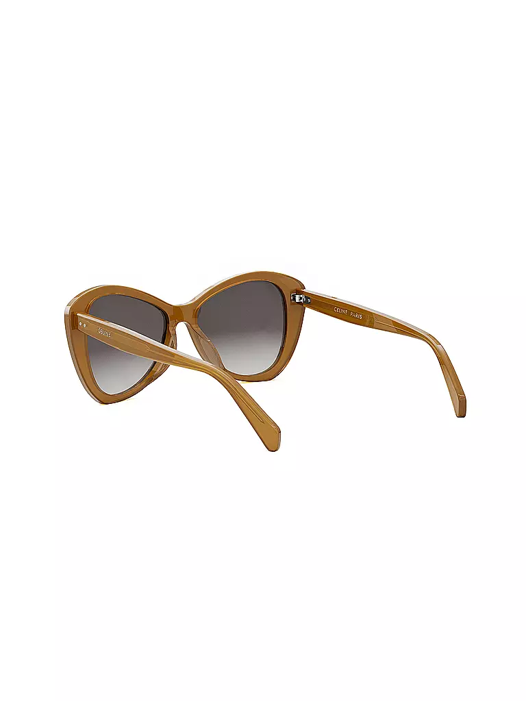 CELINE CELINE Thin gelbe Butterfly Sonnenbrille beige