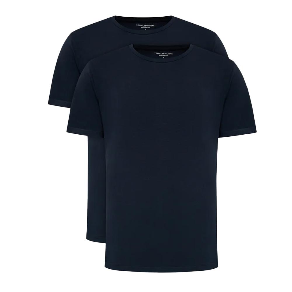 Tommy Hilfiger X2 T-shirts Marine Homme Tommy Hilfiger UM0UM02762-0TD