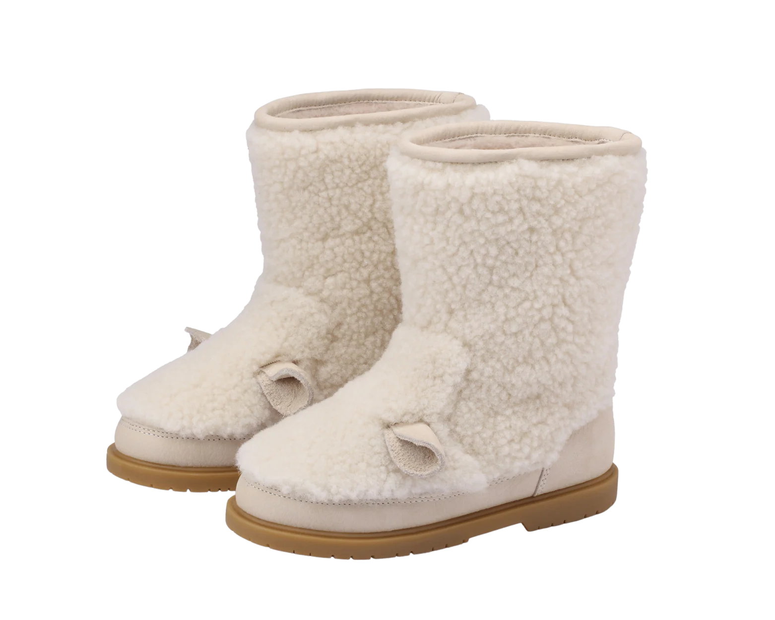 Irfi Boots | Lammy | Off White Curly Sheep Wool