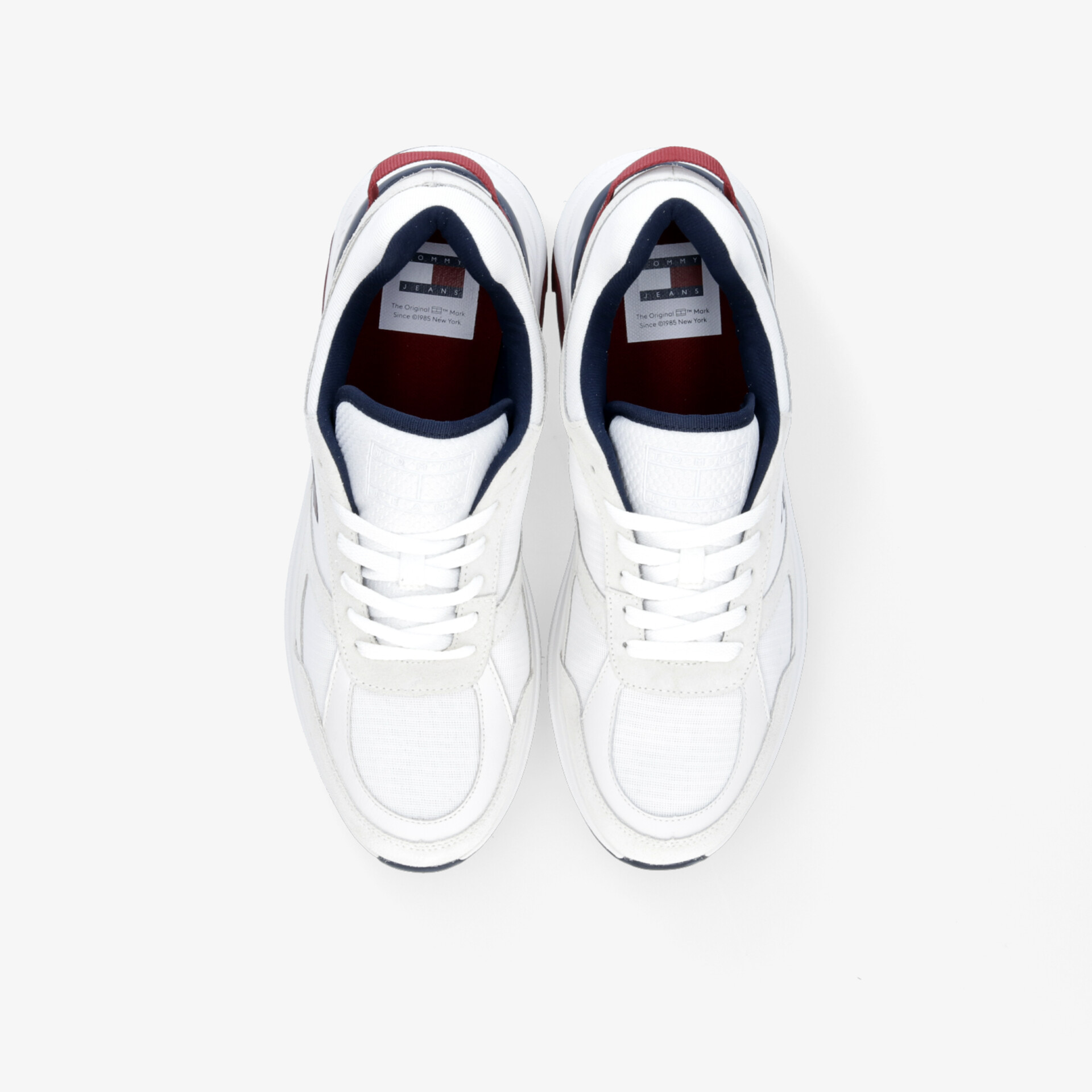 TOMMY JEANS THM Runner Herren Sneaker Low weiß