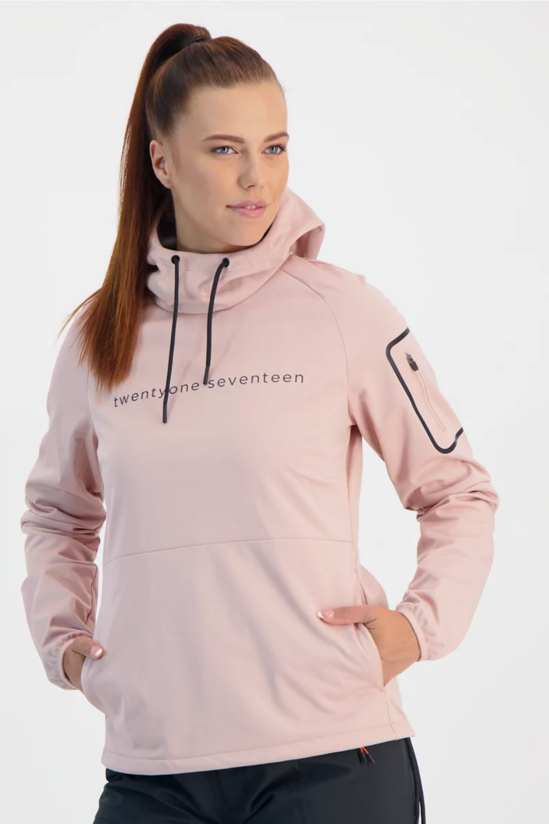2117 OF SWEDEN Spanhult Softshell Hoodie Damen Midlayer