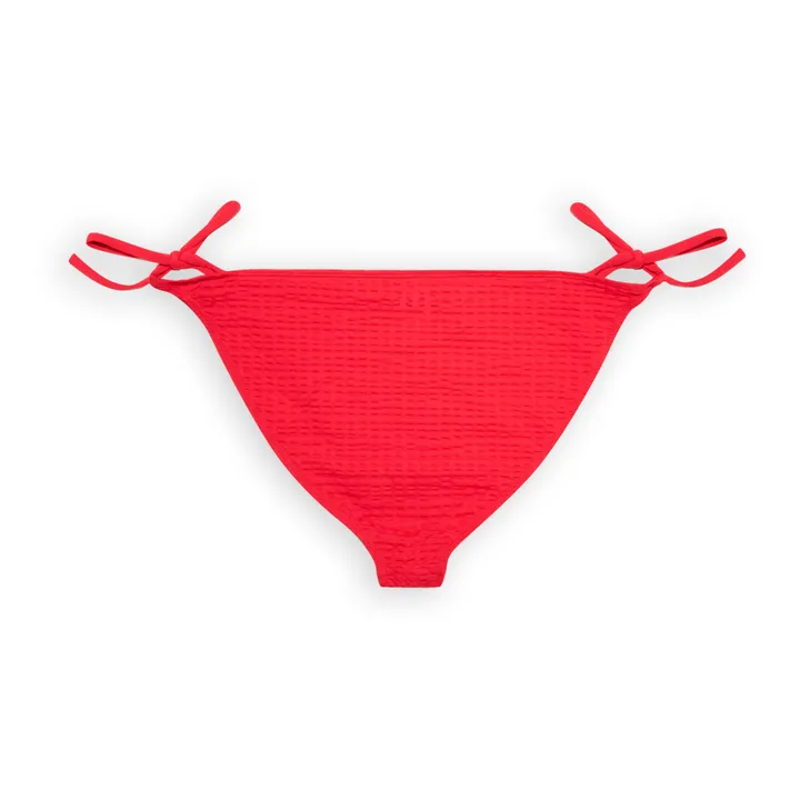 Miska Paris Bas de Maillot de Bain Noué | Rouge