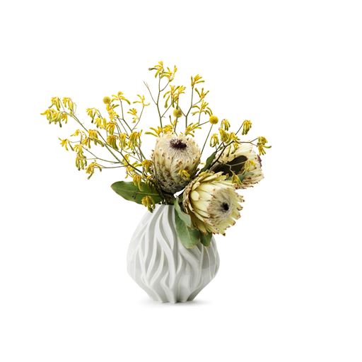 Morsø Flame Vase, Hvid, 23 cm
