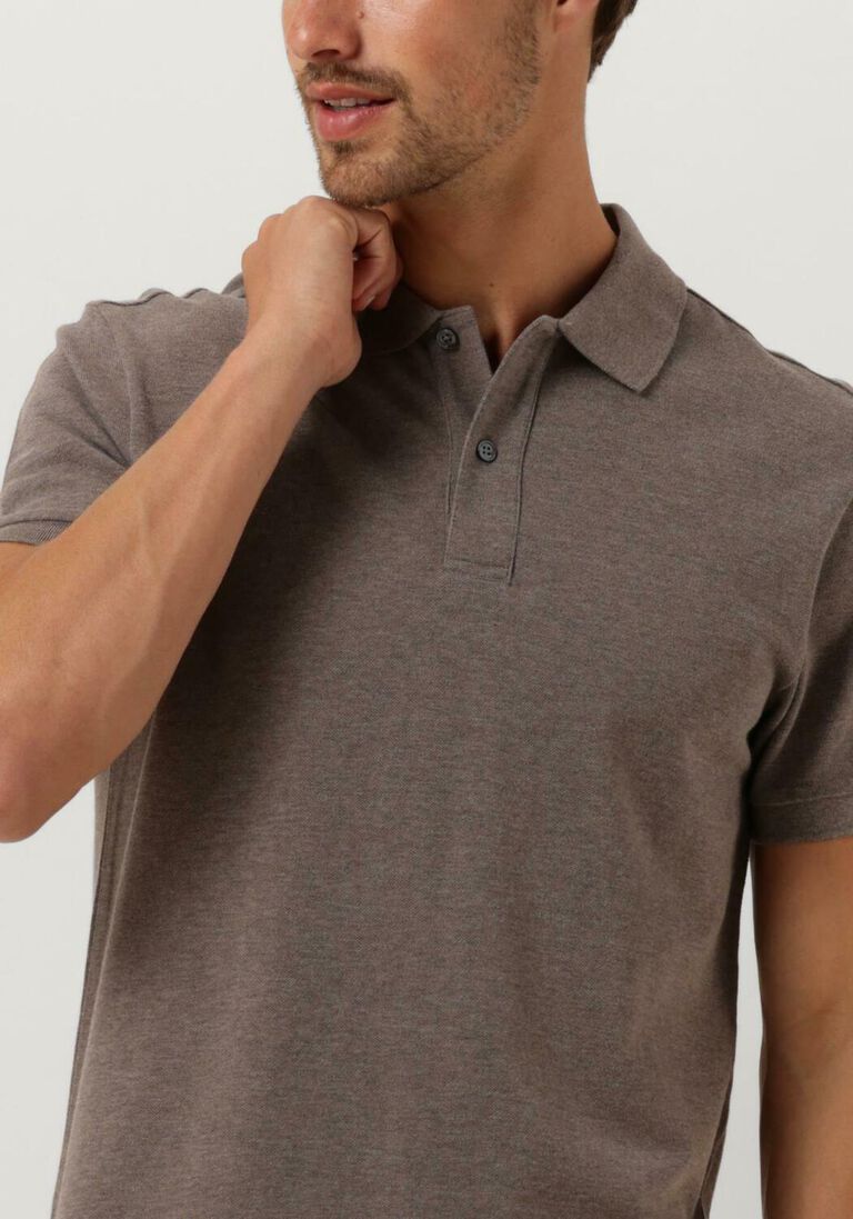 PROFUOMO taupe profuomo polo polo short sleeve