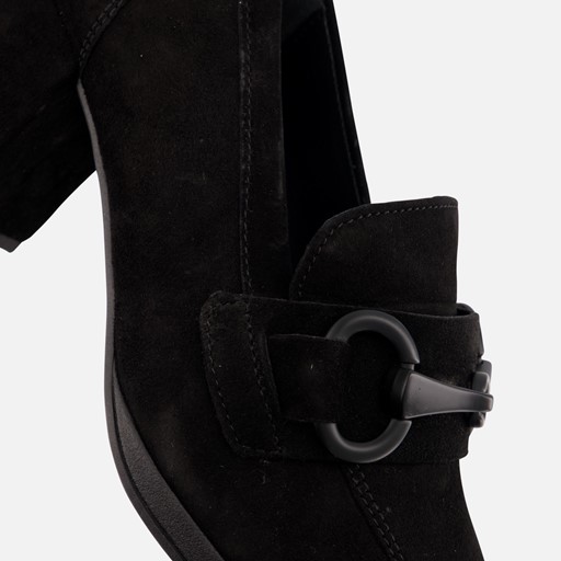 Gabor Instappers zwart Suede