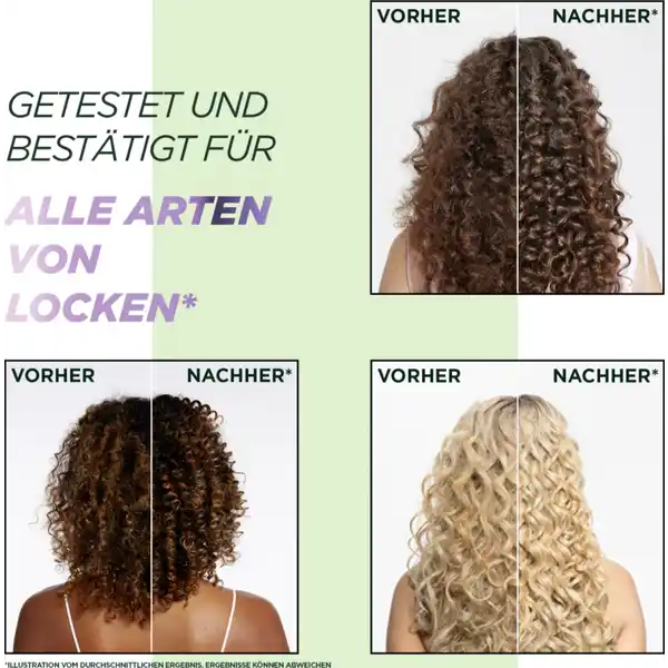 Locken Methode Feuchtigkeitsauffüllende Haarmaske