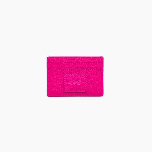 Marc Jacobs The Leather Card Case, Hot Pink