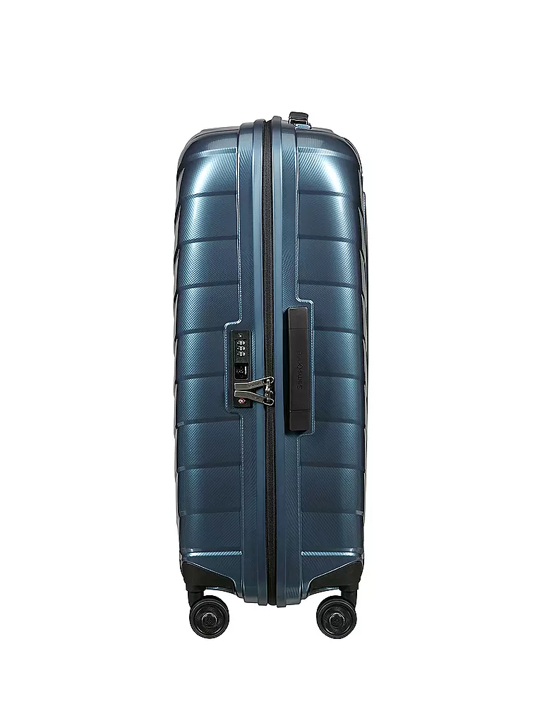 SAMSONITE Trolley ATTRIX SPINNER 69 Steel Blue blau