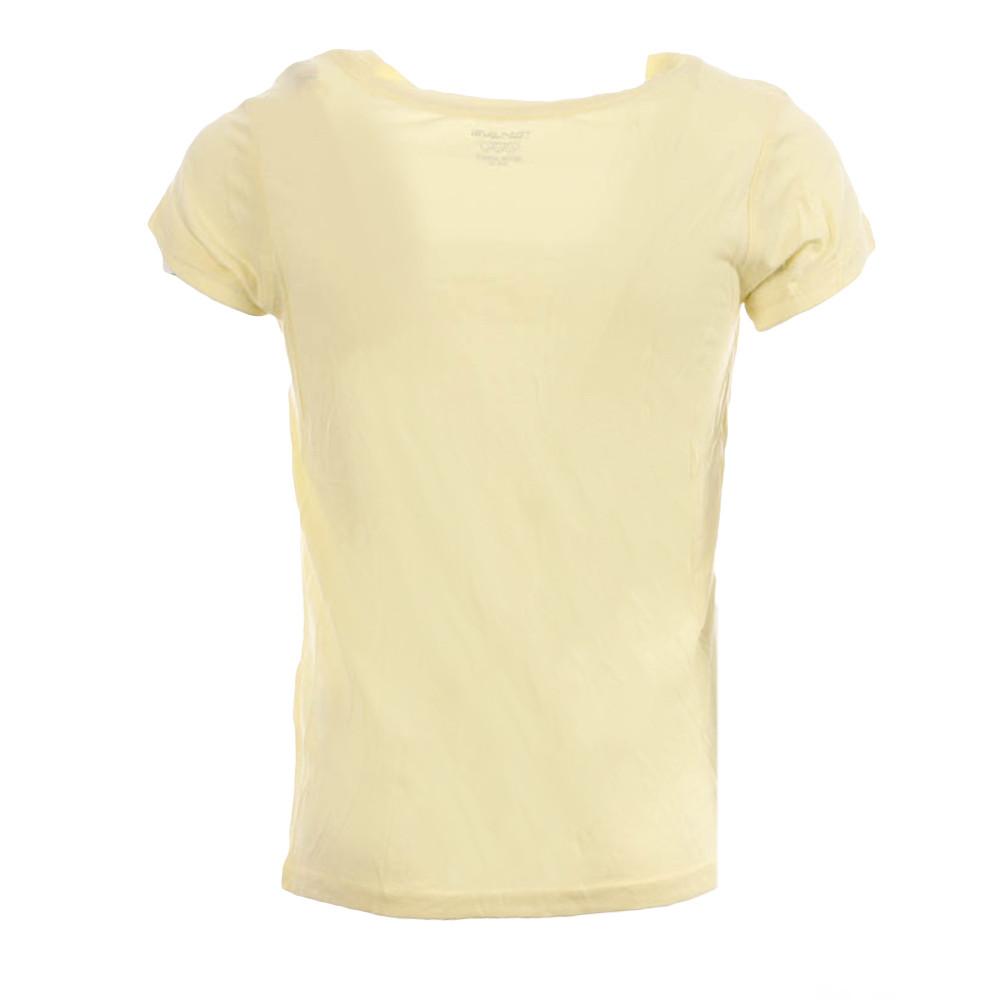 Teddy Smith T-shirt Jaune Fille Teddy Smith Tinone