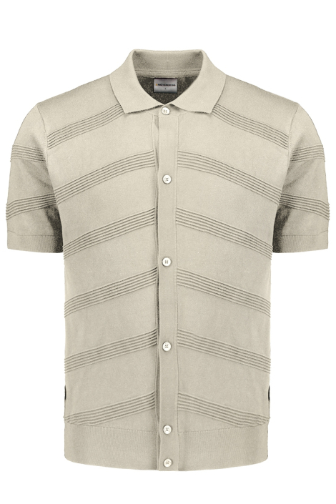 NO-EXCESS beige heren overhemd
