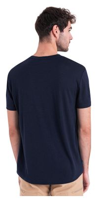 T-shirt Technique Icebreaker Mérinos 150 Tech Lite III Bleu