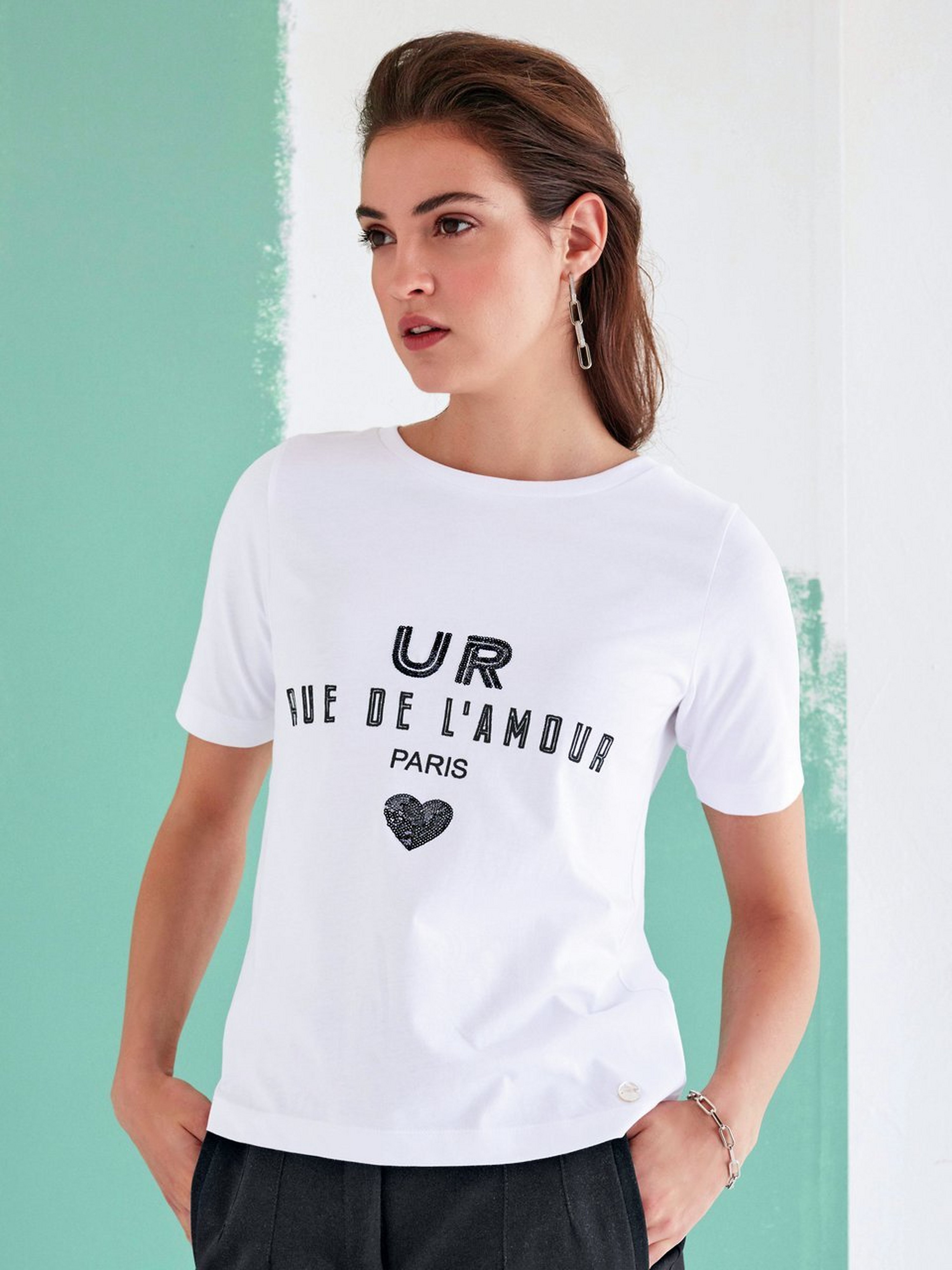 Shirt mit 1/2-Arm