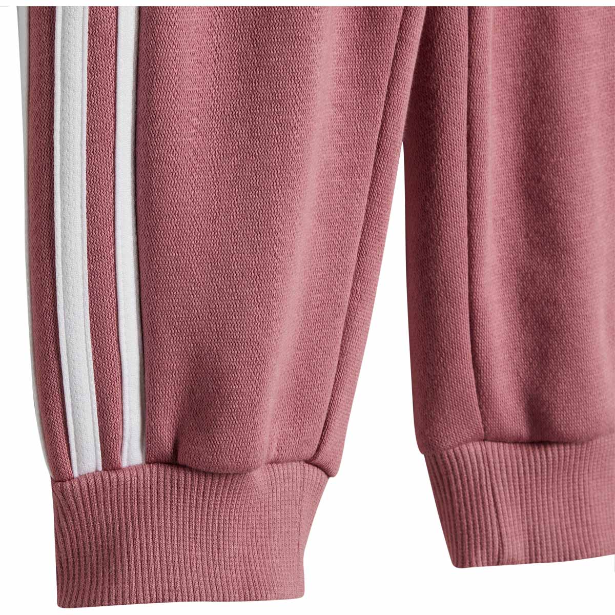 adidas 3-Stripes Full Zip Hood Joggingsæt Børn
