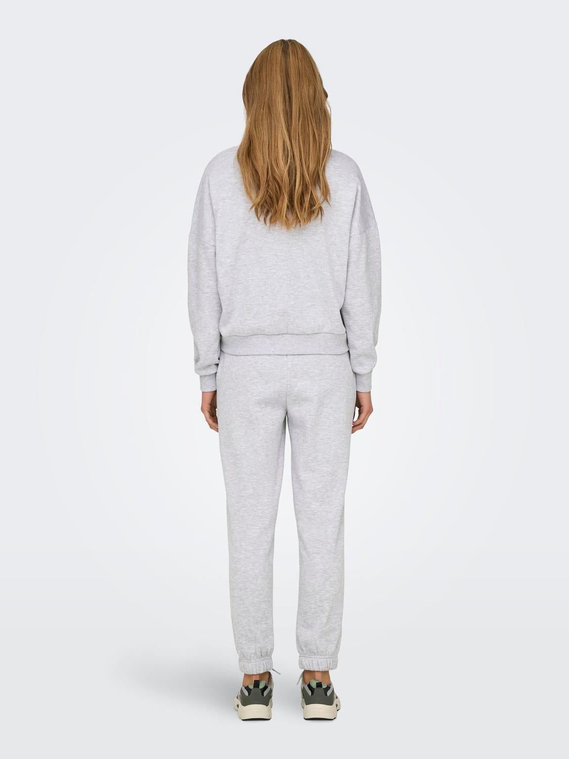 ONLFAVE Sweatshirt Light Grey Melange