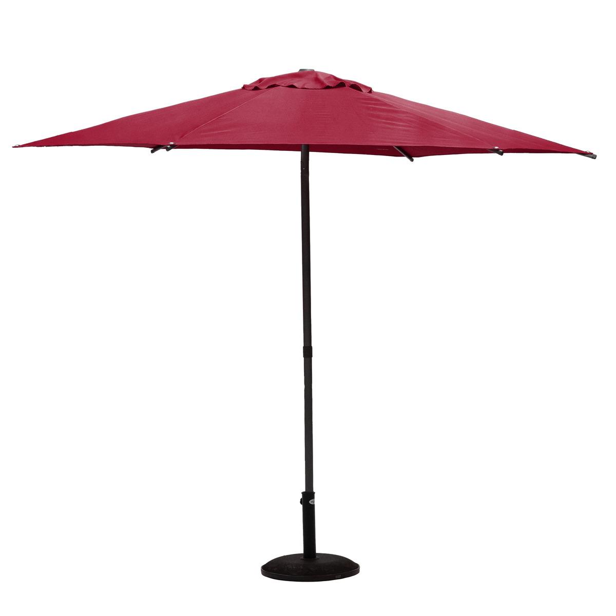 PARASOL SOYA 2.7M BORDEAUX