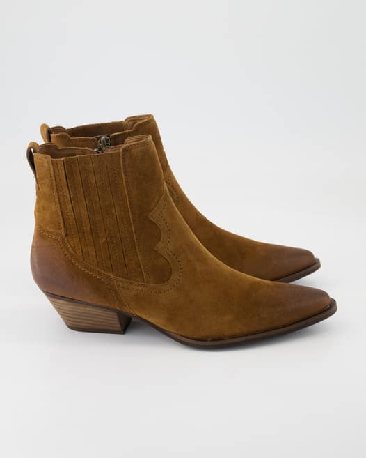 Paul Green 8144-006 Cowboyboots in Braun