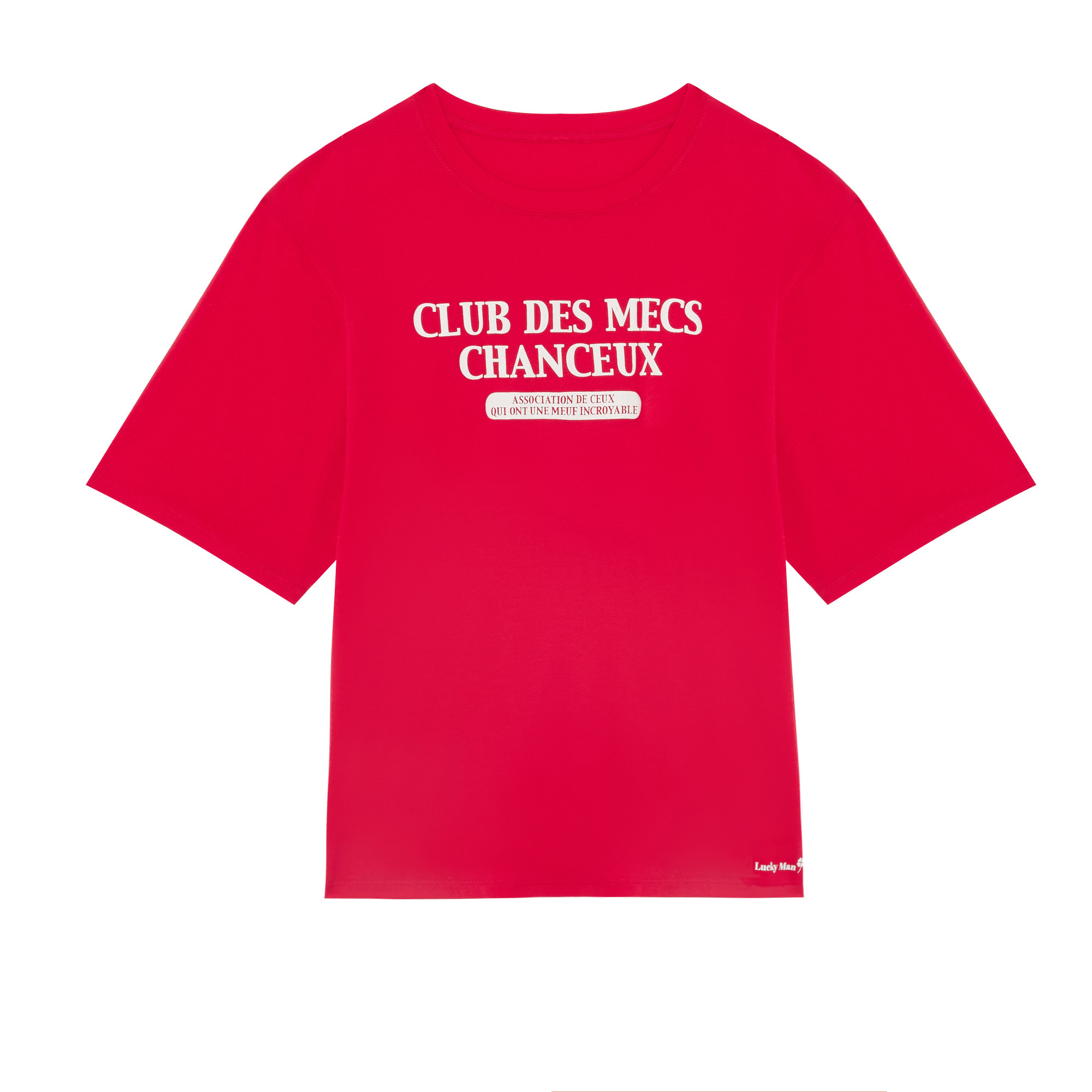 Tee-shirt en coton à message