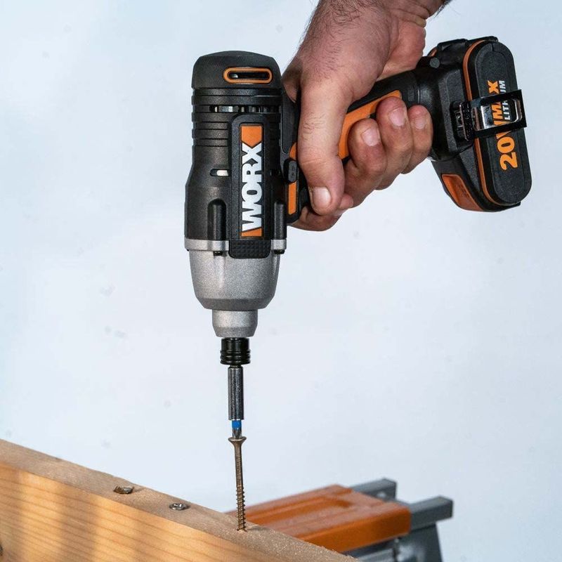 WORX WX291.9 Slagmoersleutel 20 V S/Ba - Zwart